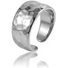 Marc Malone Distinctive open steel ring Olina MCR260792S