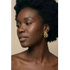 Marc Malone Elegant auksinis-plated earrings Bond Earrings MCE260681G
