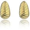Marc Malone Elegant auksinis-plated earrings MCE24040G