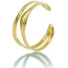 Marc Malone Elegant auksinis-plated solid bracelet Talina MCB260613G