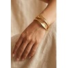 Marc Malone Elegant auksinis-plated solid bracelet Talina MCB260613G