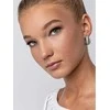 Marc Malone Elegant steel earrings MCE24040S