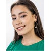 Marc Malone Fashion auksinis-plated hoops Naomi Baltas Earrings MCE23029G