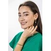 Marc Malone Paauksuota apyrankė su karoliukais Layla Gold Bracelet MCB23015G