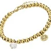 Marc Malone Paauksuota apyrankė su karoliukais Layla Gold Bracelet MCB23015G