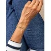 Marc Malone Paauksuota apyrankė su perlu Hattie Gold Bracelet MCB24016G
