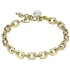 Marc Malone Paauksuota apyrankė su perlu Hattie Gold Bracelet MCB24016G