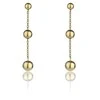 Marc Malone Auksuoti kabantys auskarai Alison Gold Earrings MCE24001G