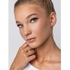 Marc Malone Auksuoti kabantys auskarai Amanda Gold Earrings MCE24002G