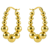 Marc Malone Gold-plated earrings Gwyneira Gold Earrings MCE260601G
