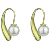 Marc Malone Auksuoti auskarai su dirbtiniu perlu Jennifer Baltas Earrings MCE24025G