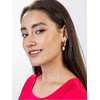 Marc Malone Gold-plated earrings with artificial pearl Grace Baltas Earrings MCE23005G