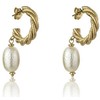 Marc Malone Gold-plated earrings with artificial pearl Grace Baltas Earrings MCE23005G