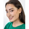 Marc Malone Gold-plated hoop earrings Bee Kinsley MCE23032G