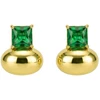 Marc Malone Gold-plated modern earrings Unity Earrings MCE260685G