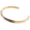 Marc Malone Gold-plated open bracelet for men Jack MCGB5117G
