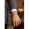 Marc Malone Gold-plated open bracelet for men Jack MCGB5117G