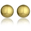 Marc Malone Paauksuoti plieniniai auskarai Carter Gold Earrings MCE24036G