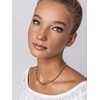 Marc Malone Paauksuoto plieno karoliai Elisa Gold Necklace MCN24019G