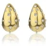 Marc Malone Paauksuoti Tear Drop Adley auksiniai auskarai MCE24045G