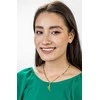 Marc Malone Auksuoti moteriški karoliai Lydia Mėlyna Necklace MCN23022G