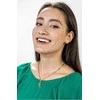Marc Malone Auksuoti moteriški karoliai Lydia Mėlyna Necklace MCN23022G