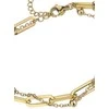 Marc Malone Holly Gold apyrankė MCB24021G dviguba grandinėlė