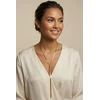 Marc Malone Long auksinis-plated pakabukas Rush Gold MCN260632G