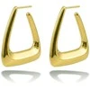 Marc Malone Massive auksinis-plated earrings Milena MCE260577G