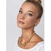 Marc Malone Masyvūs rutuliniai karoliai Aylin Gold Necklace MCN24006G