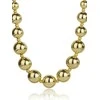 Marc Malone Masyvūs rutuliniai karoliai Aylin Gold Necklace MCN24006G
