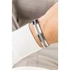 Marc Malone Men´s open steel bracelet MCGB5003S