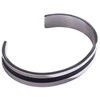 Marc Malone Men´s open steel bracelet MCGB5003SB