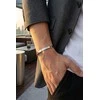 Marc Malone Men's open steel bracelet Adrian Loop MCGB6119S