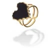 Marc Malone Open auksinis-plated ring Thesa Gold Ring MCR250331G
