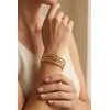 Marc Malone Open solid bracelet Karla MCB260612G