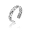 Marc Malone Open steel ring Morgan Sidabrinis Ring MCJ.R1025