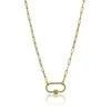 Marc Malone Originalūs paauksuoti karoliai Hailey Gold Necklace MCN23016G