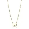 Marc Malone Originalūs paauksuoti karoliai Hailey Gold Necklace MCN23016G