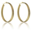 Marc Malone Statement lanko auskarai Zoe Gold Auskarai MCE23015G