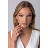 Marc Malone Nuostabūs paauksuoti kabantys auskarai „Ivy Gold Earrings MCE250180G“