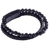 Marc Malone Stylish double bracelet for men MCGB5034