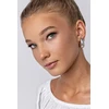 Marc Malone Timeless steel earrings Tear Drop MCE24033S