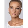 Marc Malone Timeless steel earrings Tear Drop MCE24033S