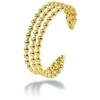 Marc Malone Triple solid Monel steel bracelet MCB260768G