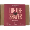 Men Rock The Life Shaver Juodas Pomegranate Essential Shaving Kit Skutimosi priemonių rinkinys, 1vnt