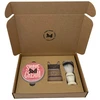 Men Rock The Life Shaver Juodas Pomegranate Essential Shaving Kit Skutimosi priemonių rinkinys, 1vnt