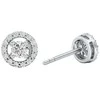 Michael Kors Elegant sidabrinis earrings with clear zircons MKC1823040
