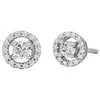 Michael Kors Elegant sidabrinis earrings with clear zircons MKC1823040