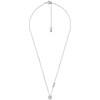 Michael Kors Gentle sidabrinis pakabukas with zircons MKC1208AN040